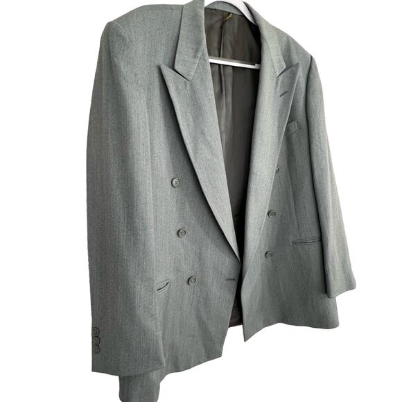 Authentic Vintage Nino Cerruti Rue Royale Sport Coat Blazer Suit Jacket Men 46R - Picture 4 of 6